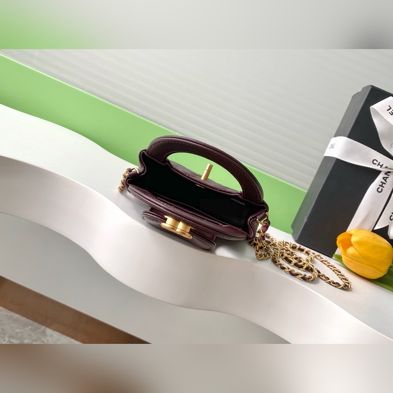 25B Kelly手柄包 迷你款羊皮 時尚是一個輪回，大熱門中古kelly被Ch