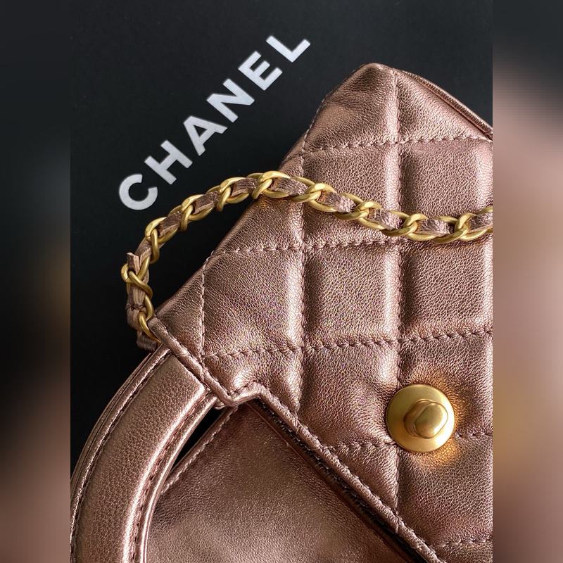 25B Kelly手柄包 迷你款羊皮 時尚是一個輪回，大熱門中古kelly被Ch