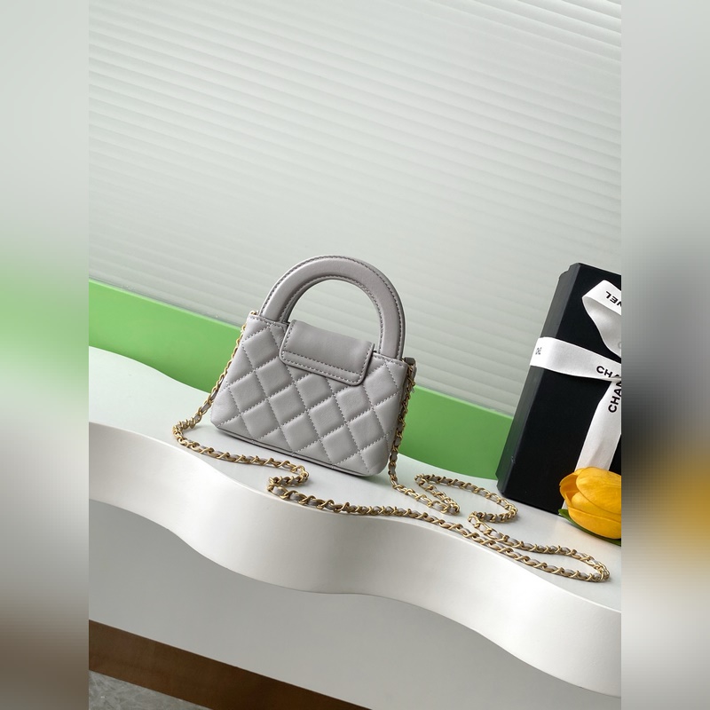 25B Kelly手柄包 迷你款羊皮 時(shí)尚是一個(gè)輪回，大熱門(mén)中古kelly被Ch