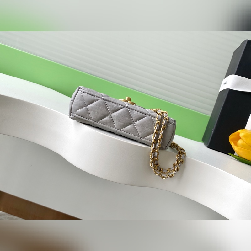 25B Kelly手柄包 迷你款羊皮 時(shí)尚是一個(gè)輪回，大熱門(mén)中古kelly被Ch