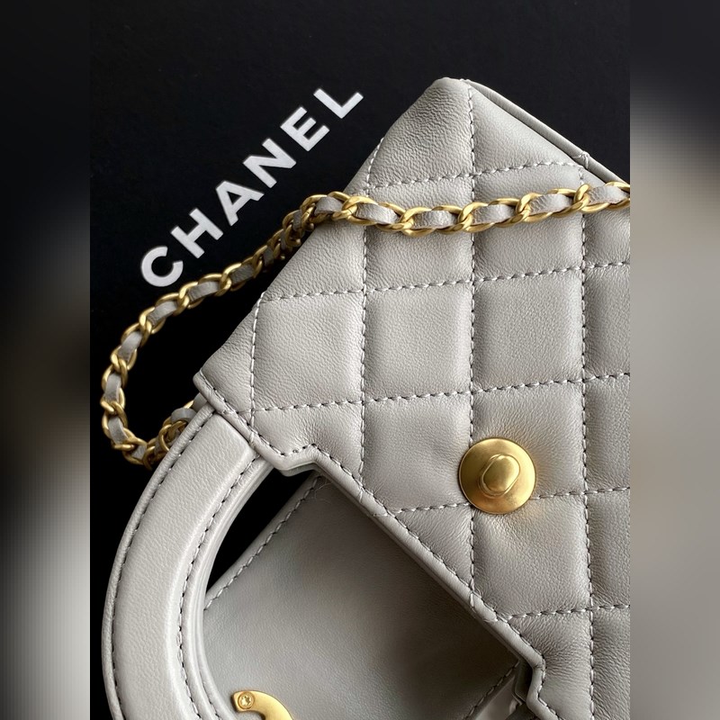 25B Kelly手柄包 迷你款羊皮 時(shí)尚是一個(gè)輪回，大熱門(mén)中古kelly被Ch