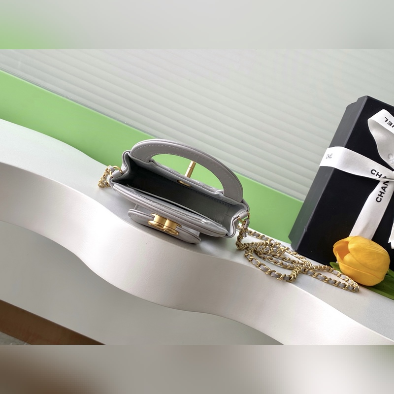 25B Kelly手柄包 迷你款羊皮 時(shí)尚是一個(gè)輪回，大熱門(mén)中古kelly被Ch