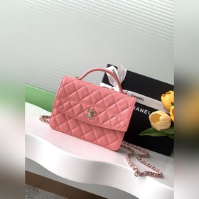 25C 春季新款 Logo手提 雙肩包 單肩 小牛皮配金色金屬 讓人一眼就能感覺