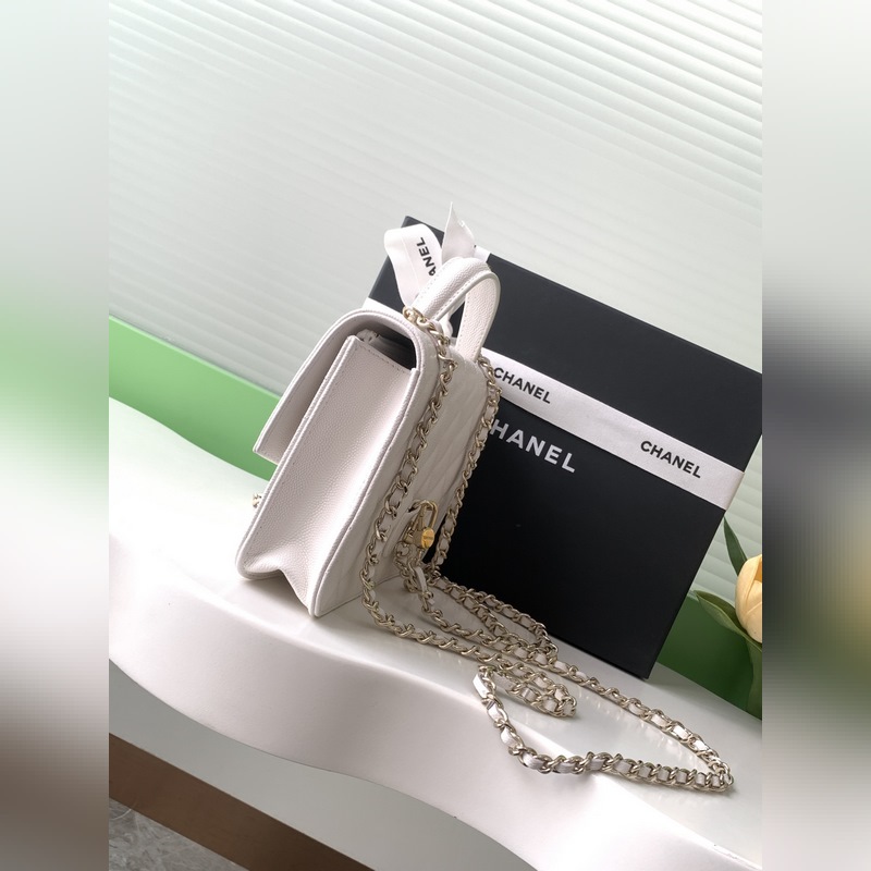 25C 春季新款 Logo手提 雙肩包 單肩 小牛皮配金色金屬 讓人一眼就能感覺