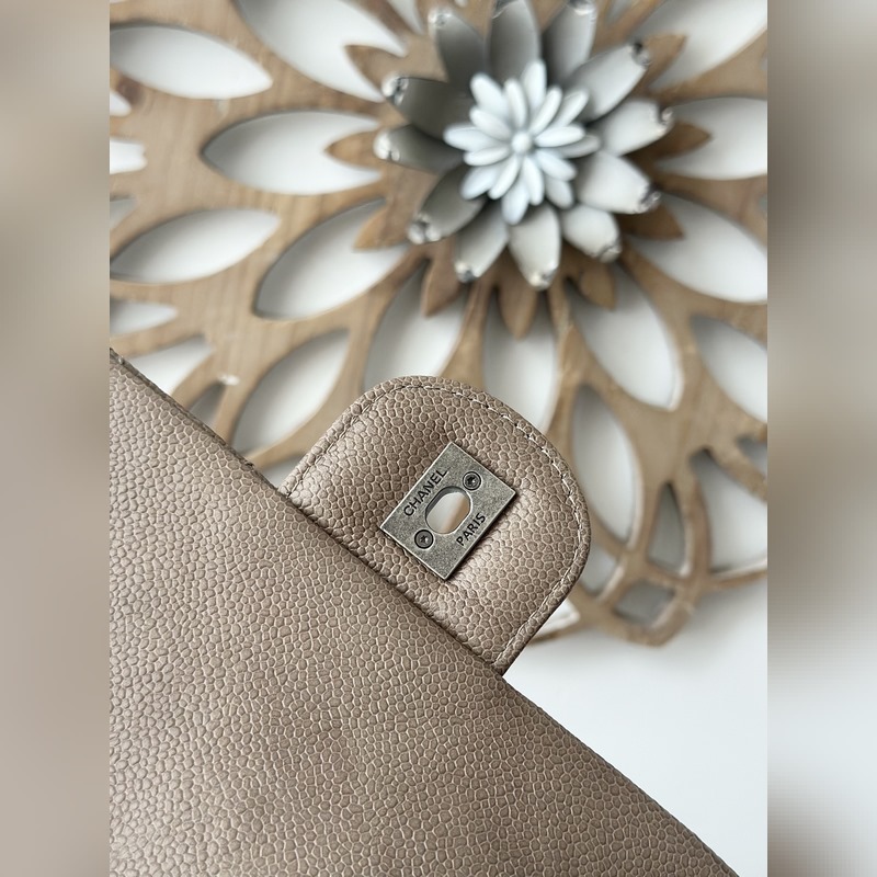 原版開發 頂級 現貨 Chanel Vintage雲朵包 杏色 球紋 獨特時髦