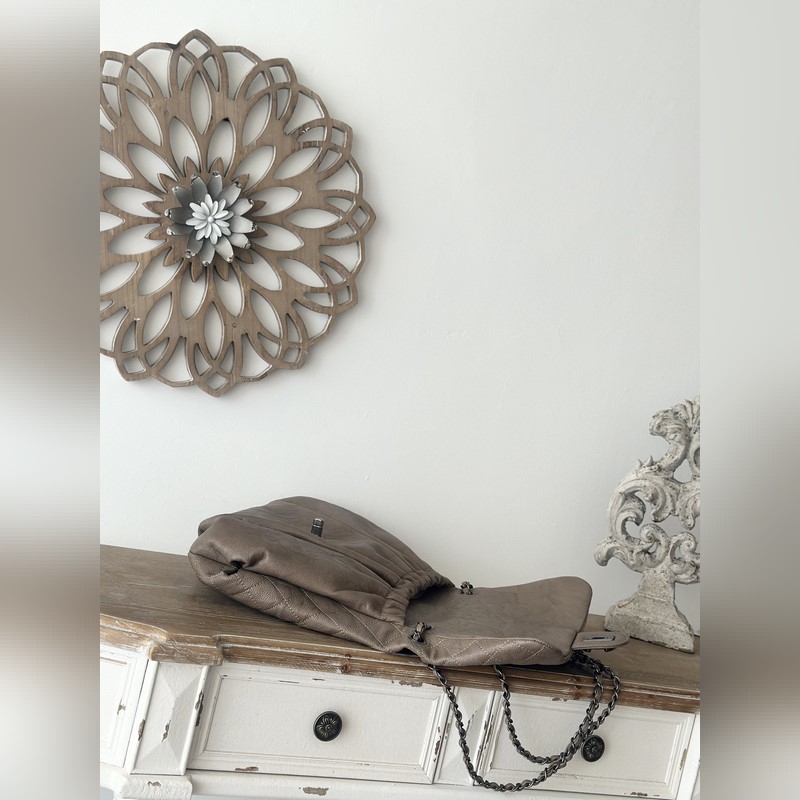 原版開發 頂級 杏色 球紋 現貨 Chanel Vintage雲朵包 獨特時髦