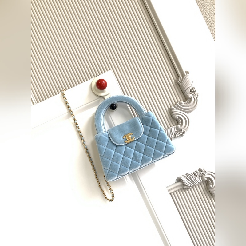 AS4416 絲絨 CHANEL 24A秋冬系列超火爆Kelly 包 實際溢w購