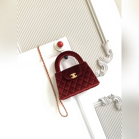 AS4416 絲絨 CHANEL 24A秋冬系列超火爆Kelly 包 實際溢w購