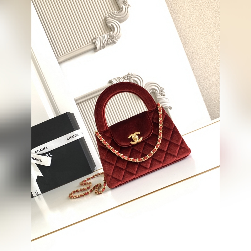 AS4416 絲絨 CHANEL 24A秋冬系列超火爆Kelly 包 實際溢w購