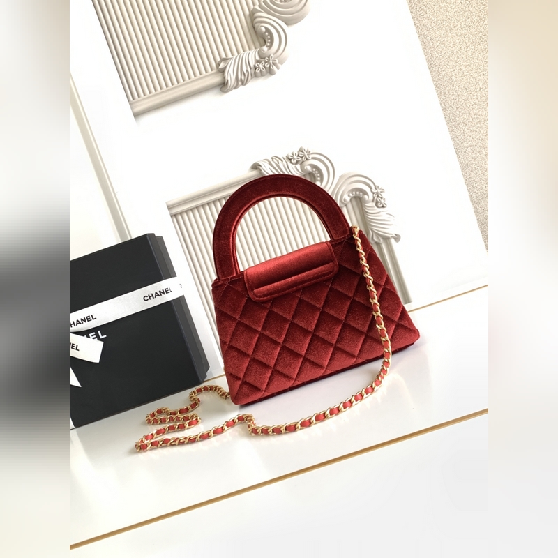 AS4416 絲絨 CHANEL 24A秋冬系列超火爆Kelly 包 實際溢w購
