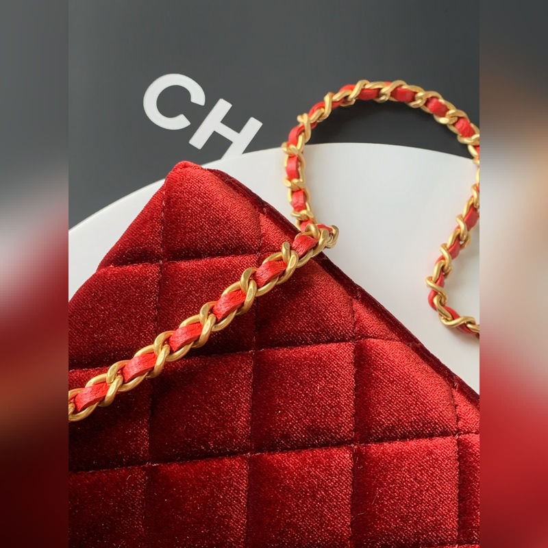 AS4416 絲絨 CHANEL 24A秋冬系列超火爆Kelly 包 實際溢w購