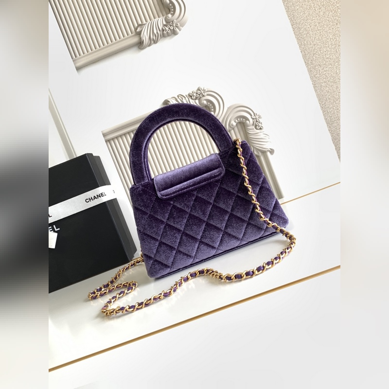 AS4416 絲絨 CHANEL 24A秋冬系列超火爆Kelly 包 實際溢w購