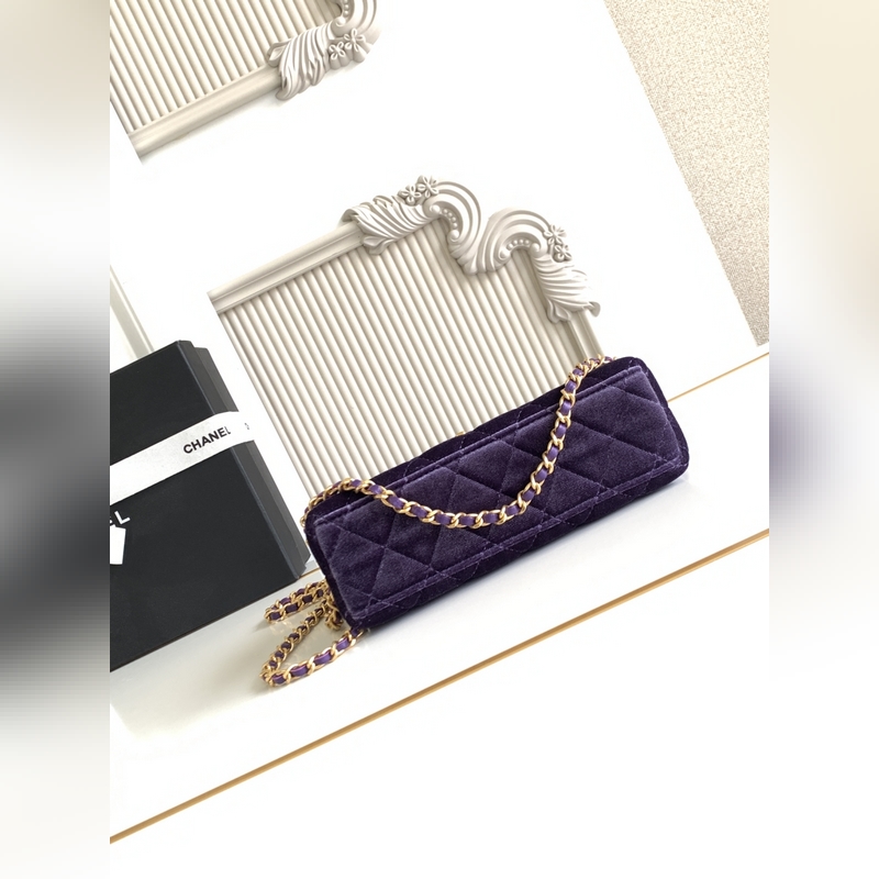 AS4416 絲絨 CHANEL 24A秋冬系列超火爆Kelly 包 實際溢w購