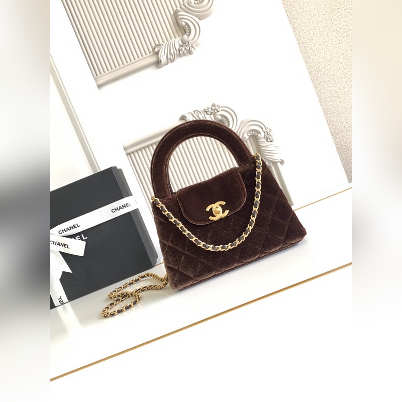 AS4416 絲絨 CHANEL 24A秋冬系列超火爆Kelly 包 實際溢w購