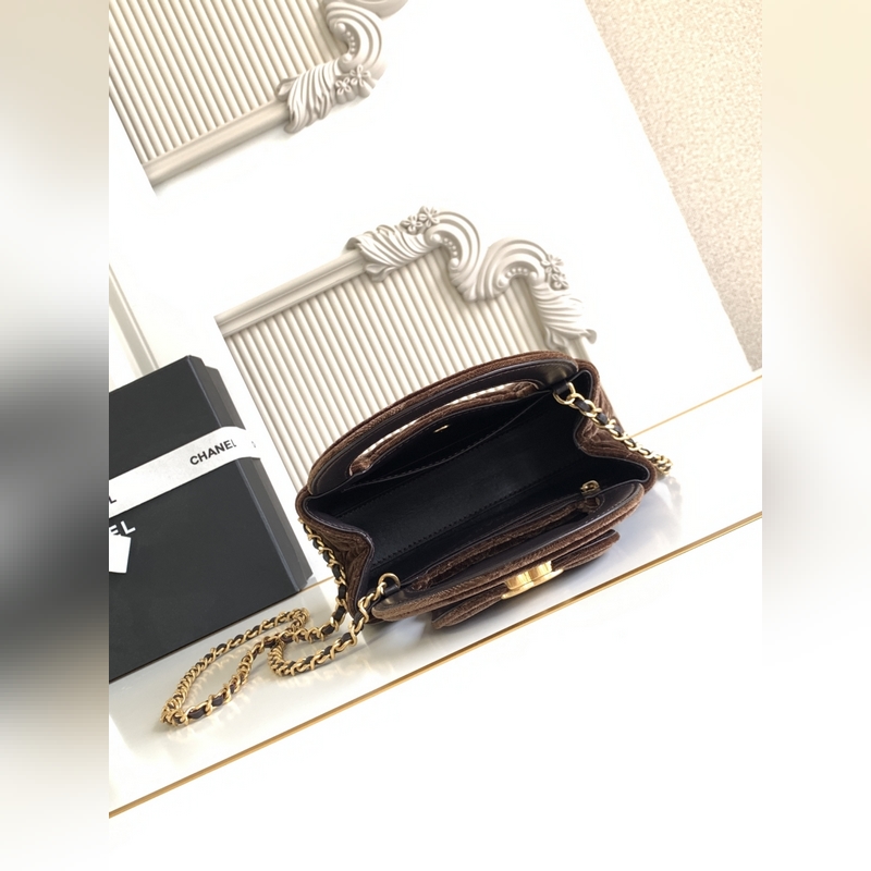 AS4416 絲絨 CHANEL 24A秋冬系列超火爆Kelly 包 實際溢w購