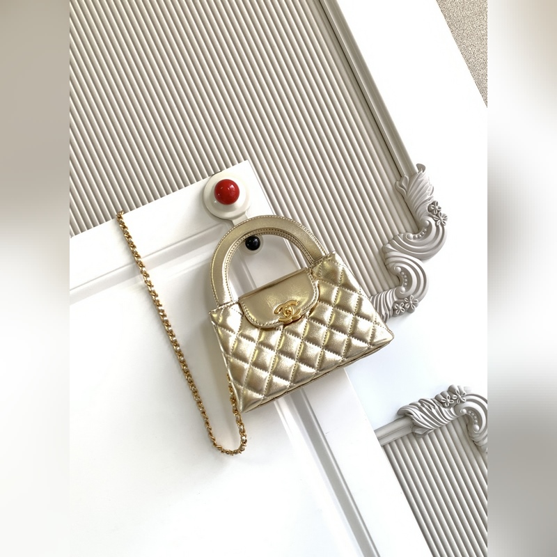 AS4416 羊皮 CHANEL 24A秋冬系列超火爆Kelly 包 實際溢w購