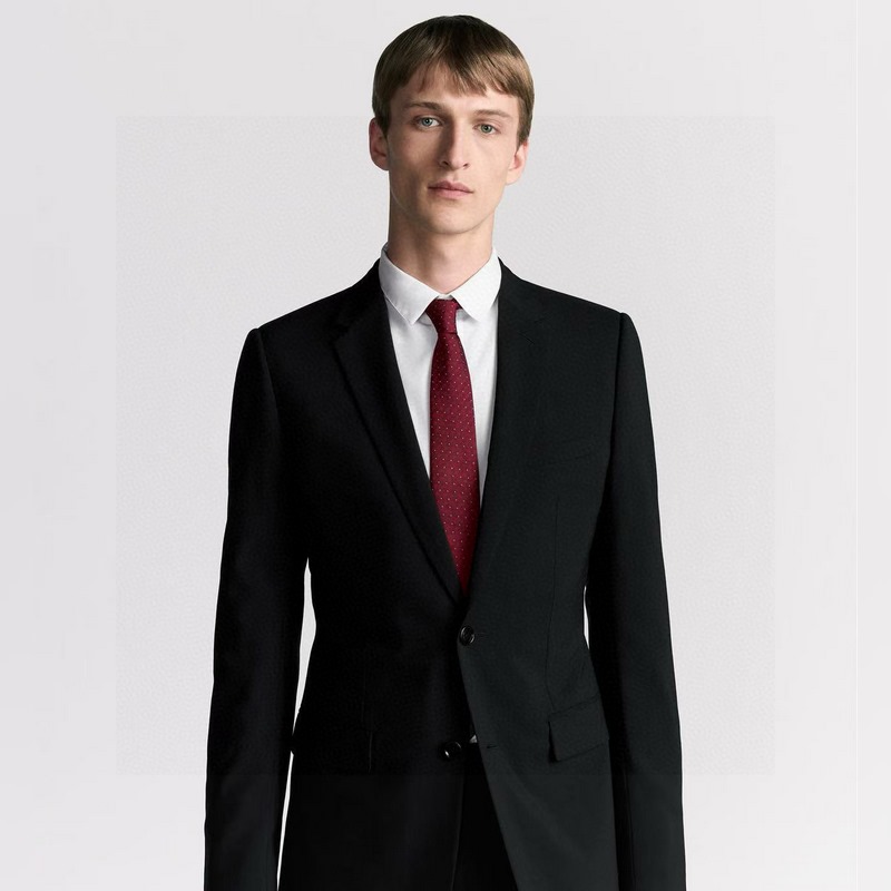 迪奧官方新款領帶，CD男士領帶4色  Dior男士，稀有 展現精湛手工與時尚優