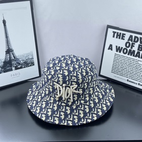 DIOR(迪奧)字母刺繡漁夫帽，1：1原版開模訂制，完美版型。