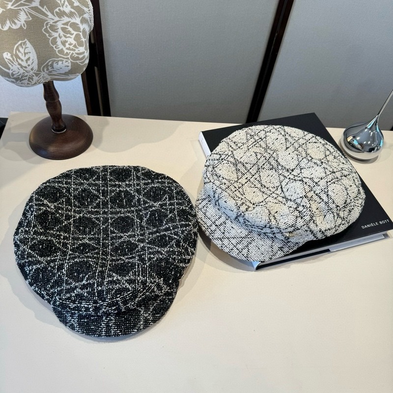 Dior迪奧新款鴨舌畫家帽，高端定制，頭圍57cm