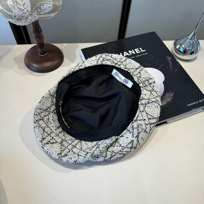 Dior迪奧新款鴨舌畫家帽，高端定制，頭圍57cm
