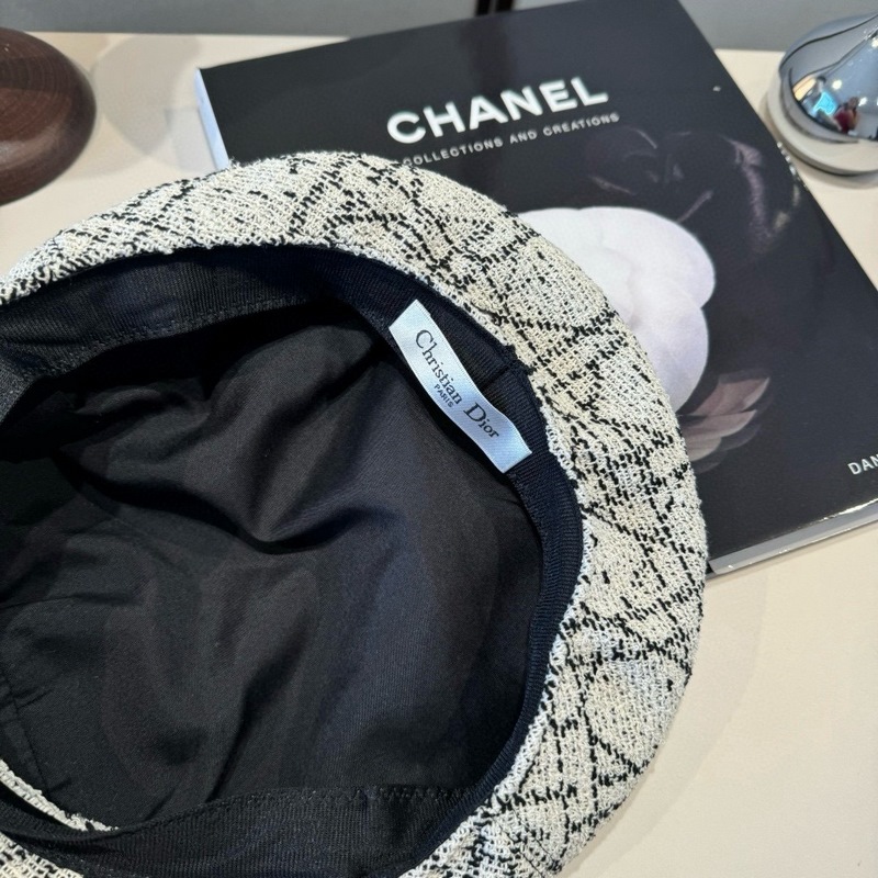 Dior迪奧新款鴨舌畫家帽，高端定制，頭圍57cm