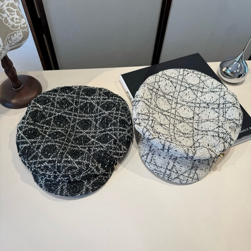 Dior迪奧新款鴨舌畫家帽，高端定制，頭圍57cm