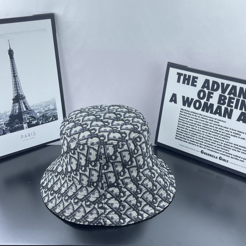 Dior迪奧新款原單字母漁夫帽 輕盈透氣，時尚百搭。