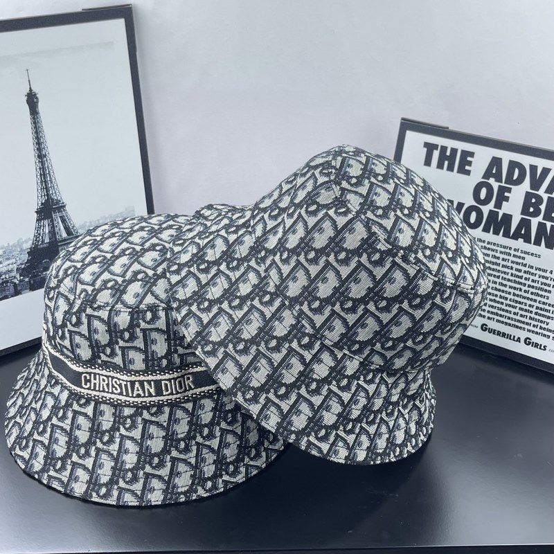 Dior迪奧新款原單字母漁夫帽 輕盈透氣，時尚百搭。