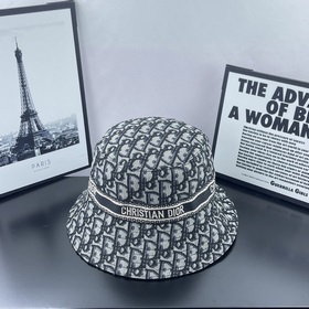 Dior迪奧新款原單字母漁夫帽 輕盈透氣，時尚百搭。