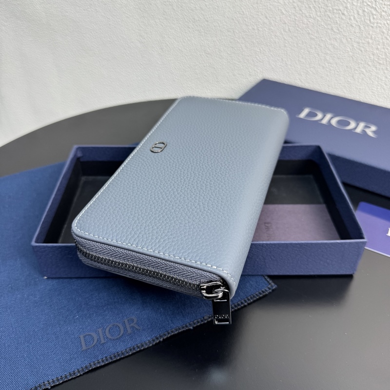 (市場最高版本 歡迎對比) 這款長款拉鍊式錢包低調而不失優雅氣質。原單材料精心制