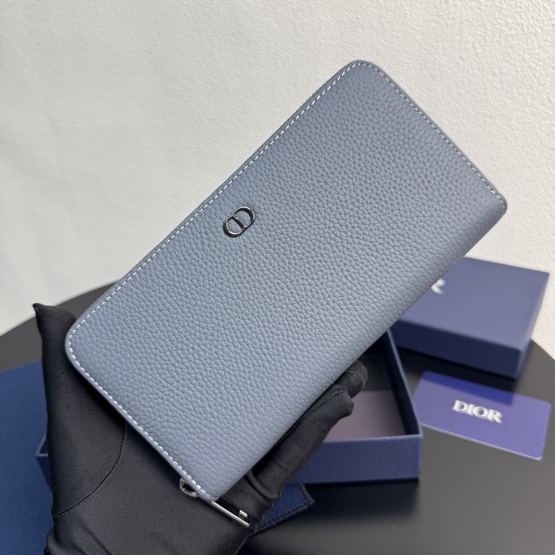 (市場最高版本 歡迎對比) 這款長款拉鍊式錢包低調而不失優雅氣質。原單材料精心制