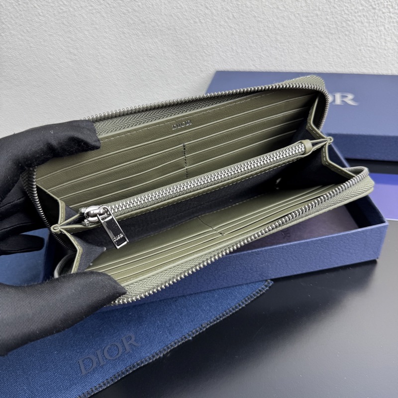 (市場最高版本 歡迎對比) 這款長款拉鍊式錢包低調而不失優雅氣質。原單材料精心制