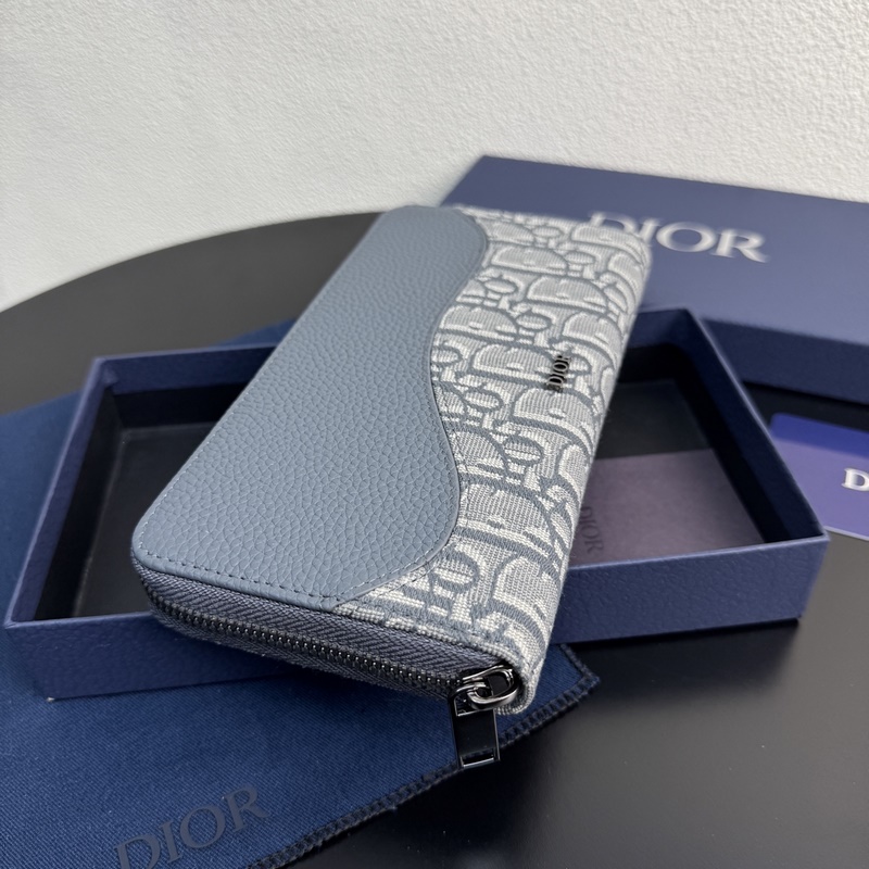 (市場最高版本 歡迎對比) 這款長款拉鍊式錢包低調而不失優雅氣質。原單材料精心制