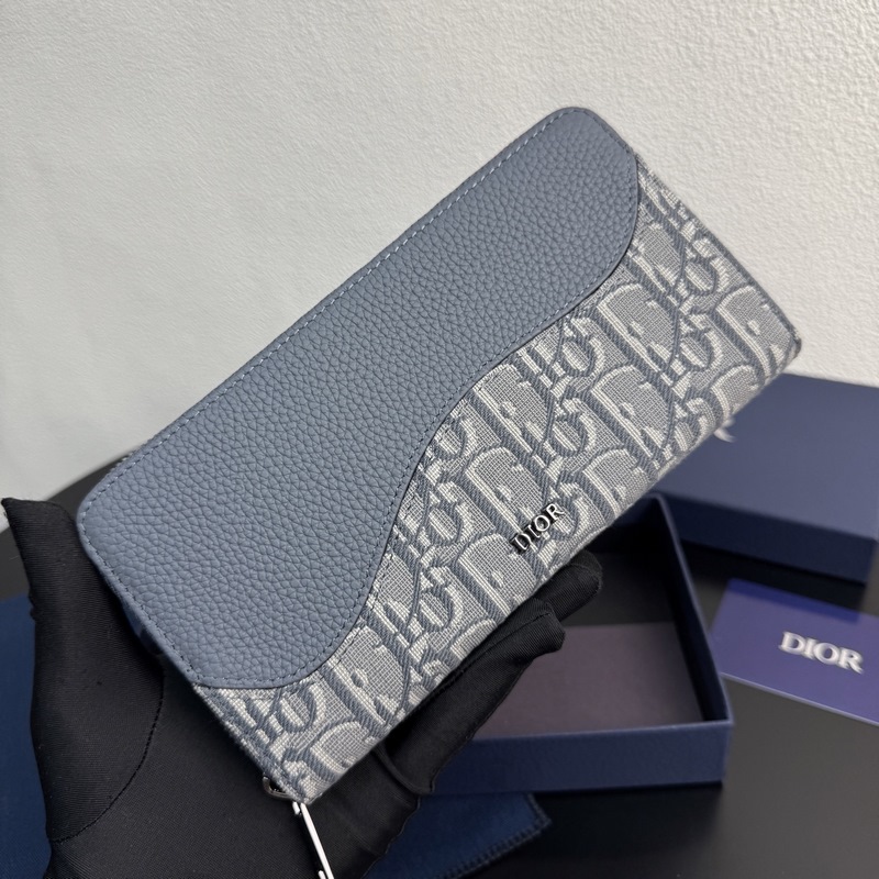 (市場最高版本 歡迎對比) 這款長款拉鍊式錢包低調而不失優雅氣質。原單材料精心制