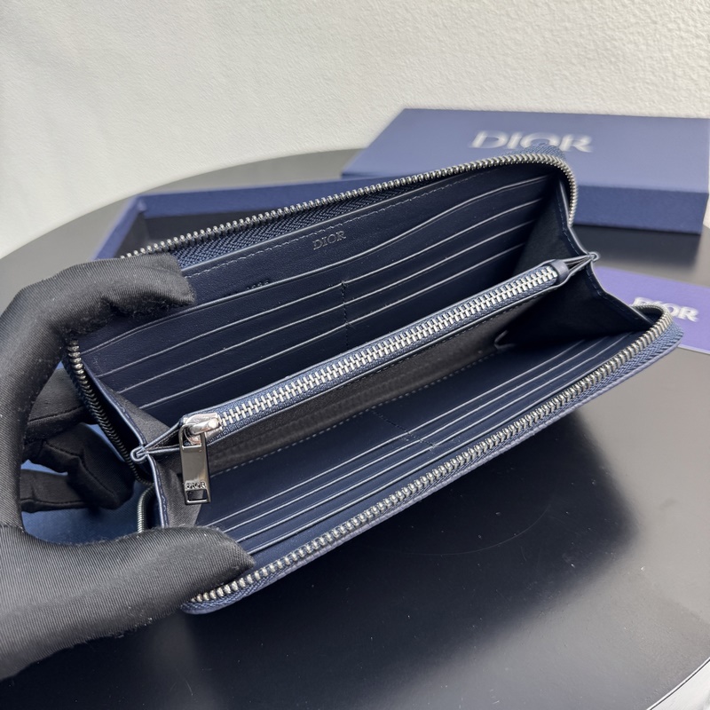 (市場最高版本 歡迎對比) 這款長款拉鍊式錢包低調而不失優雅氣質。原單材料精心制