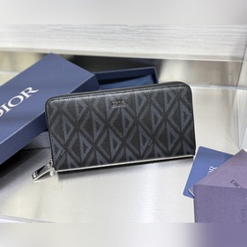 (市場最高版本 歡迎對比) 這款長款拉鍊式錢包低調而不失優雅氣質。原單材料精心制