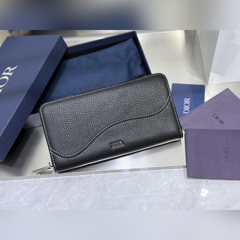 (市場最高版本 歡迎對比) 這款長款拉鍊式錢包低調而不失優雅氣質。原單材料精心制