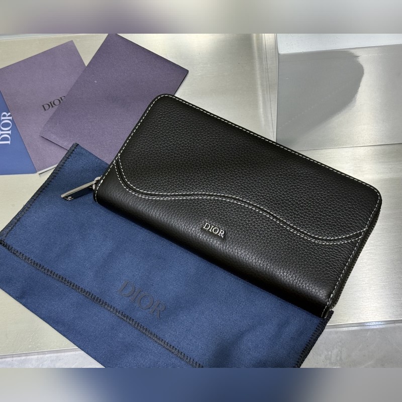 (市場最高版本 歡迎對比) 這款長款拉鍊式錢包低調而不失優雅氣質。原單材料精心制