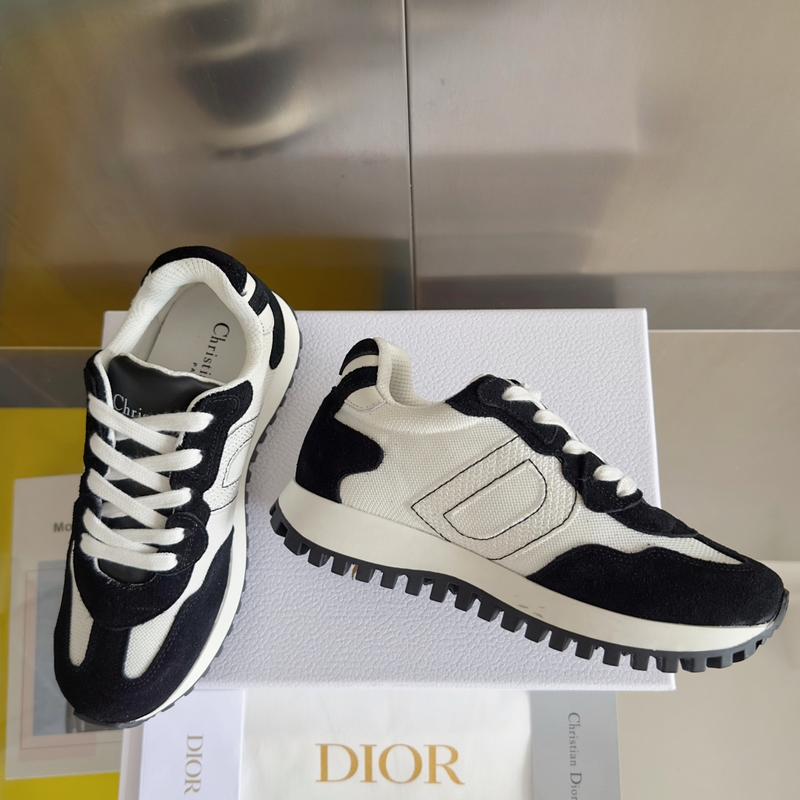 頂級版本：情侶款 Dior迪奧Cest系列 情侶款 厚底 休閑運動鞋 原版購入開