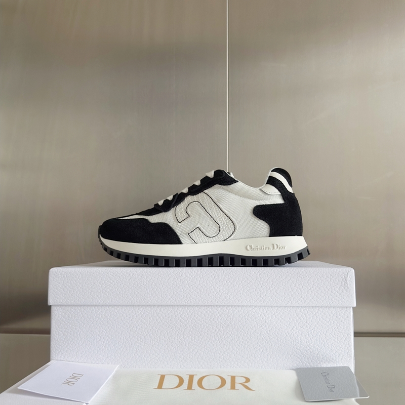 頂級版本：情侶款 Dior迪奧Cest系列 情侶款 厚底 休閑運動鞋 原版購入開