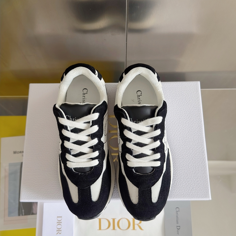 頂級版本：情侶款 Dior迪奧Cest系列 情侶款 厚底 休閑運動鞋 原版購入開