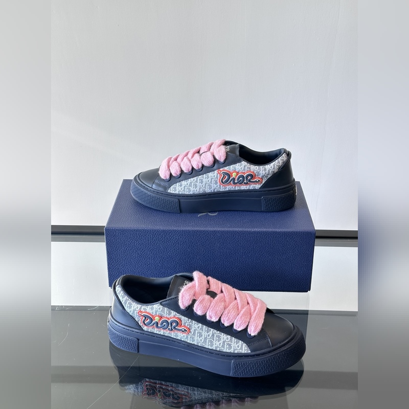 迪奧Dior B33系列 最新蛇年限定 情侶款 休閑 運動鞋 滑闆鞋 原版購入開