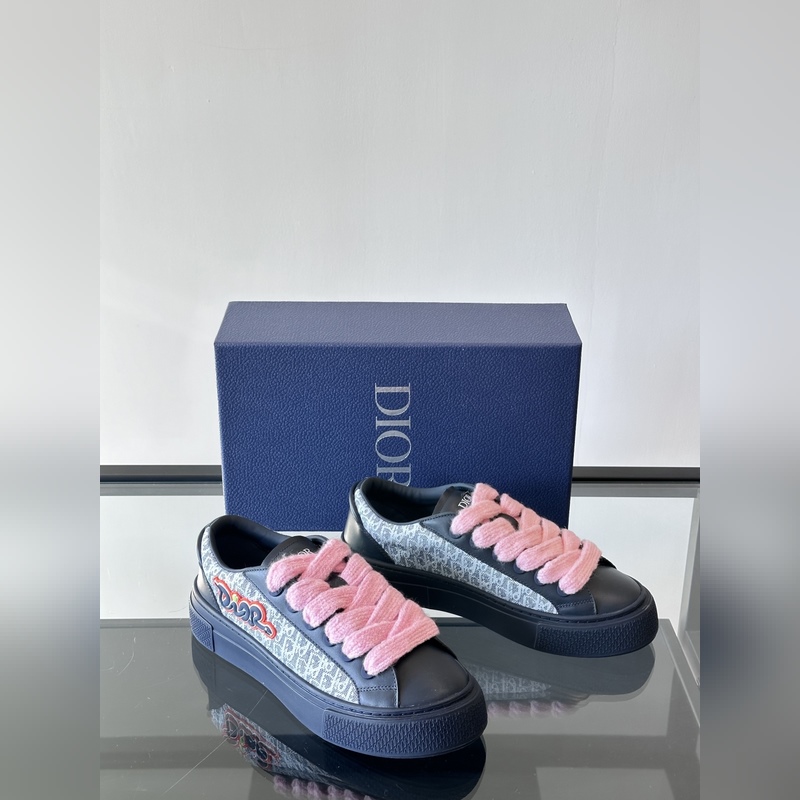 迪奧Dior B33系列 最新蛇年限定 情侶款 休閑 運動鞋 滑闆鞋 原版購入開