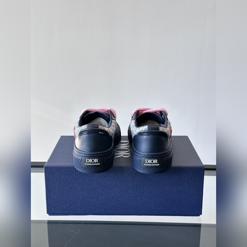 迪奧Dior B33系列 最新蛇年限定 情侶款 休閑 運動鞋 滑闆鞋 原版購入開