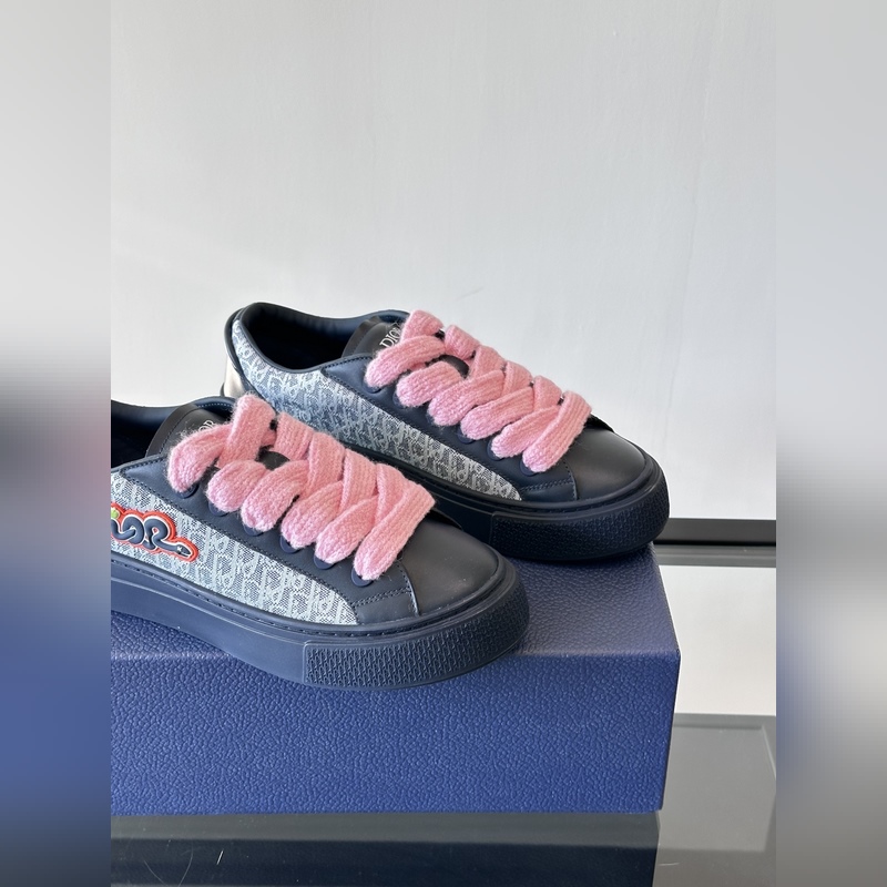 迪奧Dior B33系列 最新蛇年限定 情侶款 休閑 運動鞋 滑闆鞋 原版購入開