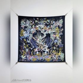 SDO2510 18姆米雙面 90x90cm斜紋真絲 迪奧 Cabinet de