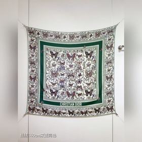 RDO2532 雙面同色 140x140cm 70%羊絨30%真絲 迪奧