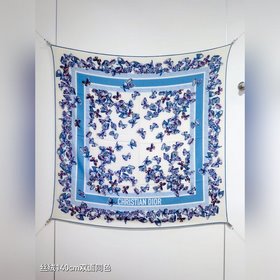 RDO2534 雙面同色 140x140cm 70%羊絨30%真絲 迪奧