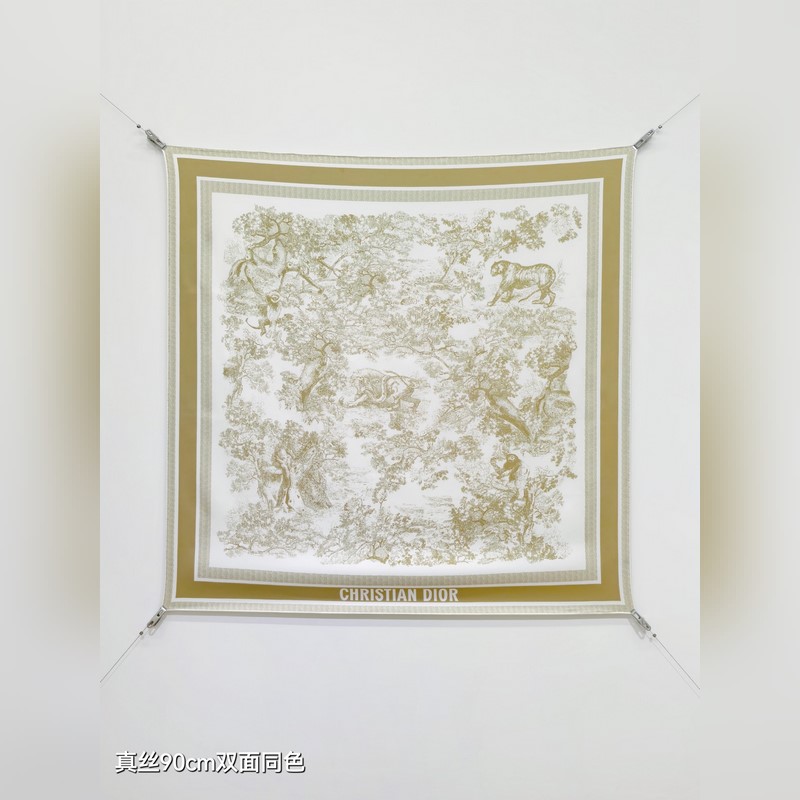 SDO2511 18姆米雙面 90x90cm斜紋真絲 迪奧 Sauvage