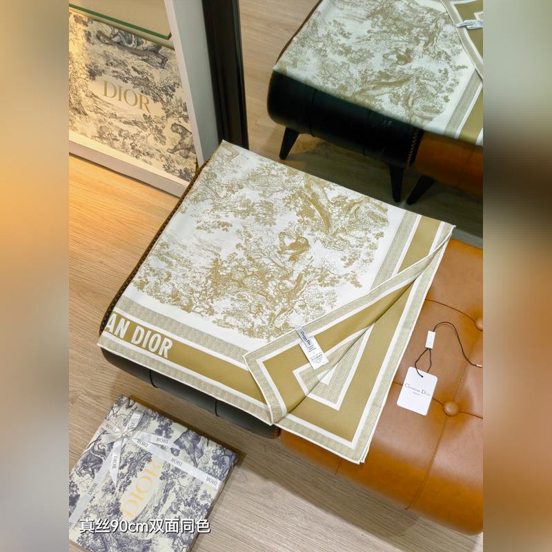 SDO2511 18姆米雙面 90x90cm斜紋真絲 迪奧 Sauvage